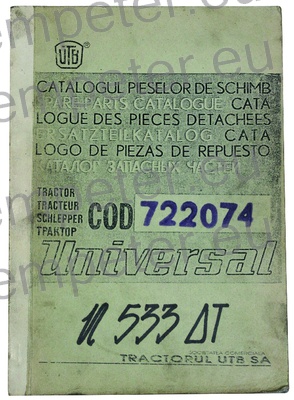 KATALOG TRAKTOR UTB U533DT (cod722074)