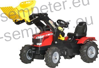 IGRAČA TRAKTOR Z NAKLADALCEM MF 8650