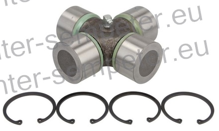 KRIŽ KARDANA 57x144mm, maznik na sredini