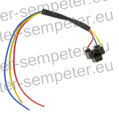 KONEKTOR ŽARNICE Z ŽICAMI - KABLOM (P45T)