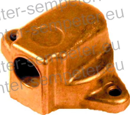 VTIČNICA SVETILKE ROTACIJSKE KOTNA ALU dvopolna