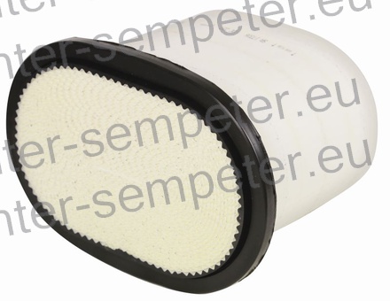 FILTER ZRAKA veliki - ovalen AEBI BUCHER MUNICIPAL CATERPILLAR DIECI DOOSAN DAEWOO GENIE GOLDONI HOLDER LINDNER LS TRACTOR NEW HOLLAND REFORM TEREX VALTRA VOGELE