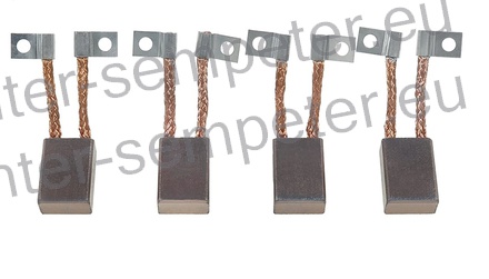 ŠČETKE ZAGANJAČA 12V 12x20x28mm MAGNETI MARELLI