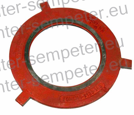 PLOŠČA KOŠA SKLOPKE druga 11" (za koš fi=230/270mm) IMT 533 (deloma - novejši tip - če ima dvostopenjsko sklopko) - 539 - 540 - 542 - 545 - 547 - 549