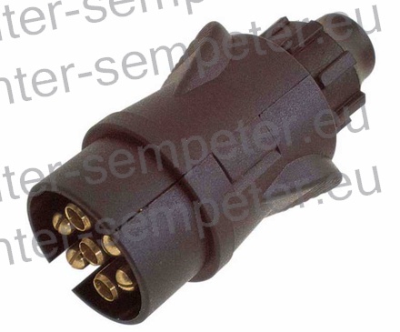 VTIKAČ 7 POLNI PVC kontakti na vijak 12V