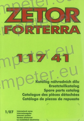 KATALOG TRAKTORJA ZETOR FORTERRA 11741