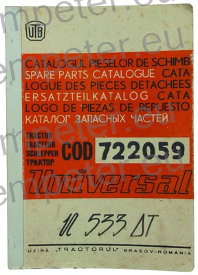 KATALOG TRAKTOR UTB U533DT (cod722059)
