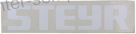 NALEPKA bel napis STEYR