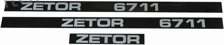 NALEPKA SET " ZETOR 6711"