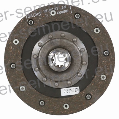 LAMELA SKLOPKE POGONA fi=180 z=10/18x23 LUK REFORM Metrac 2002 HOLDER A16 AEBI TP20