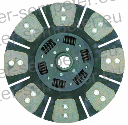 LAMELA SKLOPKE POGONA fi=350 z=14/35x40 LUK FIAT 130 - 90, 140 - 90, 160 - 90, 180 - 90