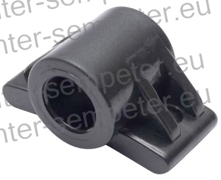 LEŽAJ PLASTIČNI ojačan RAL9005 KNUSEL OBRAČALNI SISTEM SIP