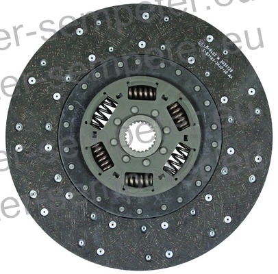 LAMELA SKLOPKE POGONA fi=350 z=24/36x41 LUK DEUTZ FAHR Agroplus 100 SAME Row Crop 100.6, Silver 100.6 HURLIMANN XT910.6 LAMBORGHINI Premium 1060