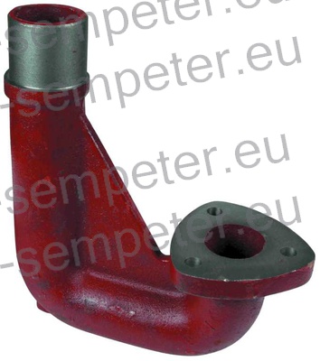 KOLENO IZPUHA (Razdalja med sredino luknje nosilca lonca in sredino luknje prirobnice=cca1 35mm) IMT 539 - 540 - 542