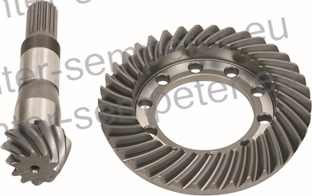 PAR ZOBNIŠKI SPREDNJI z=10/38 SAME - SLH - SDF