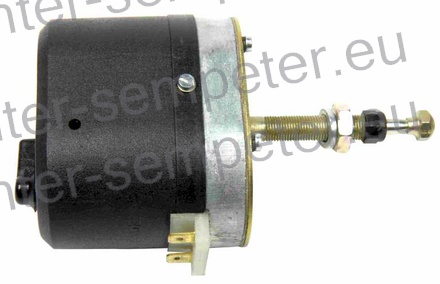 MOTORČEK BRISALCA 24V STIKALO KRATKA OS L=49 80stopinj (dolžina ročice metlice je lahko max 350mm, dolžine metlice je lahko max 380mm)