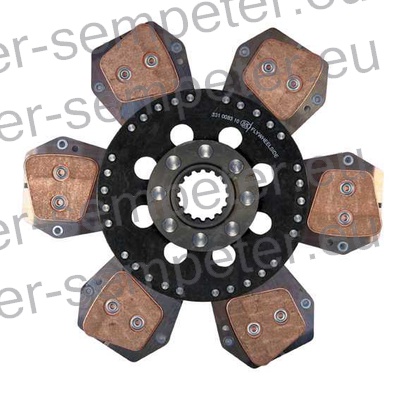 LAMELA (ni več dobavljiva) SKLOPKE POGONA 12" fi=310 z=16/40x45 LUK FIAT 880/4/DT UTB 703 - 733 - 803