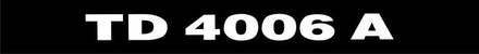 NALEPKA "TD 4006 A" TD