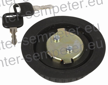 POKROV REZERVARJA GORIVA s ključem FIAT 315 - 415 - 446 - 465 - 466 - 511 - 512 - 565 - 566 - 612 - 615 - 665 - 666 - 715 - 765 - 766 - 850 - 1000 - 55.46 - 55.56 - 55.66 - 60.46 - 60.65 - 60.66 - 65.46 - 65.56 - 65.66 - 70.56 - 70.66 - 80.46 - 80.56 - 80.66 - 80.76