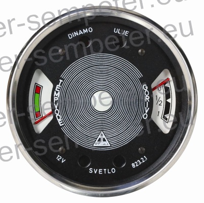 INSTRUMENT KOMBINIRAN MANOMETER - GORIVO - TEMPERATURA IMT TEO