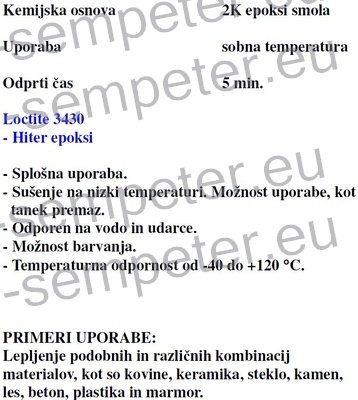 EPOKSI LOCTITE 3430 1/24ml