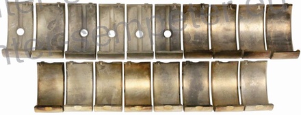 LEŽAJI MOTORJA GLAVNI + OJNIČNI SUROVI - za obdelavo 4cil ZETOR