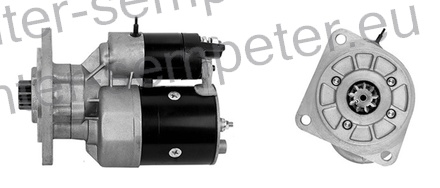 ZAGANJAČ red. 12V 2.8kW IS9502 (3cil) z=9 ŠTORE 402 - 404 UTB (2cil in 3cil) 350U - 350DTC - 350DT - 445U - 445DT - 445DTC - 453 - 453DT - 453DTP - 453DTC - 483 - 500 - 523U - 523DTC - 523DTP - 530 - 530DTC - IMT 533F - fiat motor ISKRA - LETRIKA - MAHLE