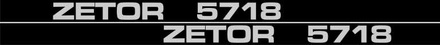 NALEPKA SET "ZETOR 5718"