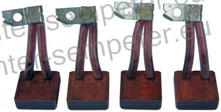 ŠČETKE ZAGANJAČA (priključki se vijačijo) 25x10 BOSCH