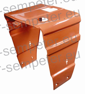 PLOČEVINA POKROVA MOTORJA nad hladilnikom vode FIAT 450 - 480 - 540 - 640