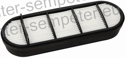 FILTER ZRAKA mali - ovalen CASE CLAAS DEUTZ FENDT HURLIMANN JOHN DEERE KUBOTA LAMBORGHINI LANDINI MC CORMICK MASSEY FERGUSON NEW HOLLAND SAME TIMBERJACK VALTRA