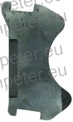 PLOŠČA ZAVORE ROČNE KONČNA UTB DTC 445 550 643