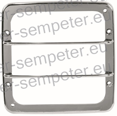 MREŽA - MASKA ŽAROMETA SPREDNJEGA kromirana SAME - SLH