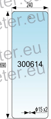 STEKLO KABINE SPREDAJ spodaj LEVO ali DESNO (prozorno) (vijačena) NT IMT 539 ORAŠJE