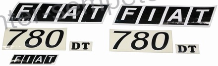 NALEPKA SET "FIAT 780DT"