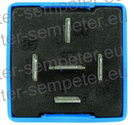 RELE MEGLENKE 12V 30A (85 - 30 - 87 - 87 - 86) 5 kontaktov