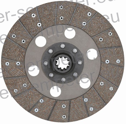 LAMELA SKLOPKE POGONA fi=250 z=10/ 1˝1/8 EICHER 3048 - 3056 - 3048AS - 3056AS - 3048S - 3056S - 3151 - 3155 - 3157 - 3251 - 3263 - 3255 - 3257 - 3254A - 3256A - 3351 - 3353 - 3355 - 3357 - 3354A - 3356A - 3358AS - 4038 Mammut 74 MF - MASSEY FERGUSON 235S