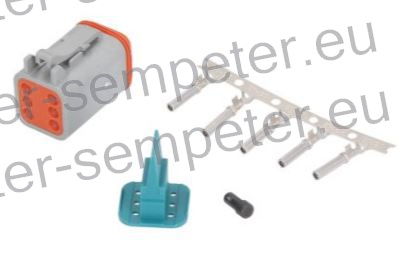 KONEKTOR 6 POLNI MOŠKI DT DEUTSCH 6pin KPL