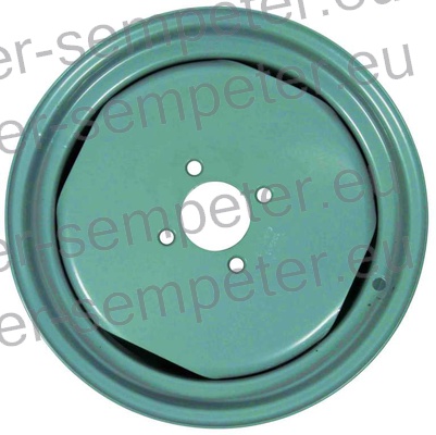 PLATIŠČE KOLESA SPREDNJEGA (4luknje) 600x18 URSUS 360