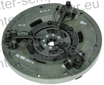 KOŠ SKLOPKE fi=280 z=23 LUK JD - JOHNE DEERE 830 - 840 - 930 - 930VU - 940 - 940V - 1020 - 1030 - 1030OU - 1030VU - 1035 - 1035EF - 1035EV - 1040 - 1040V - 1120 - 1130 - 1140 - 1140V - 1530 - 1630 - 1630OU - 1630VU - 1635 - 1635EF - 1635EV - 1640 - 1640F - 1830 - 1840 - 1840F - 1850V - 1950F - 2020 - 2030 - 2030OU - 2035