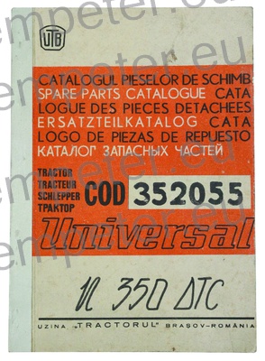 KATALOG TRAKTOR UTB U350DTC (cod352055)