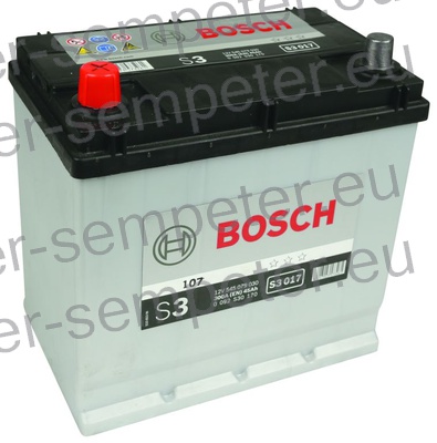 AKUMULATOR BOSCH 45Ah 300A +Levo S3