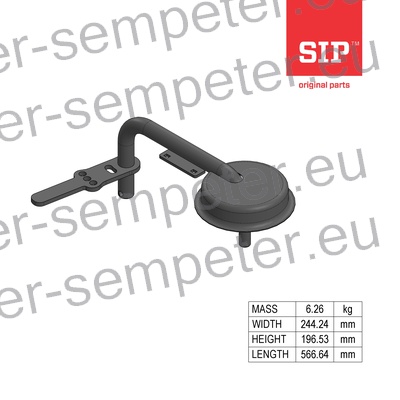 OS 1 VARJENA KOLESNA SPIDER SIP