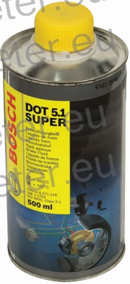 OLJE (Smp) ZAVORNO BOSCH 1/500ml=0.5L DOT 5.1 SUPER BOSCH