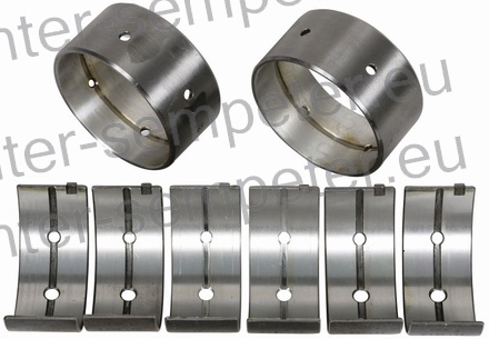 SET LEŽAJEV MOTORJA (ojnični + glavni) motor SLAVIA 2S90A