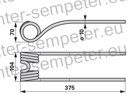 PRST VZMETNI DEUTZ - FAHR