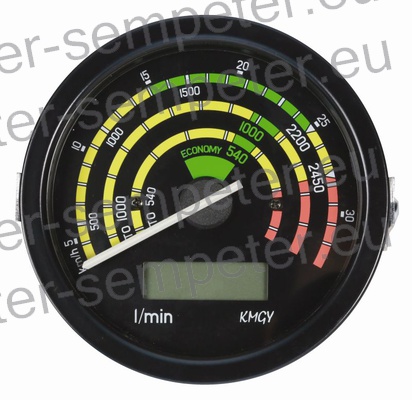 OBRATOMER 25 km/h ZETOR 3320 - 3340 - 4320 - 4340 - 5320 - 5340 - 5340 HORAL - 6320 - 6340 - 7320 TURBO - 7340 TURBO