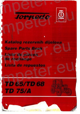KATALOG TRAKTOR TD - TORPEDO TD65/TD68 - TD75/A