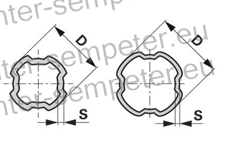 CEV KARDANA NOTRANJA 4 - UTORNA 44.1mm dolžina na 1cm