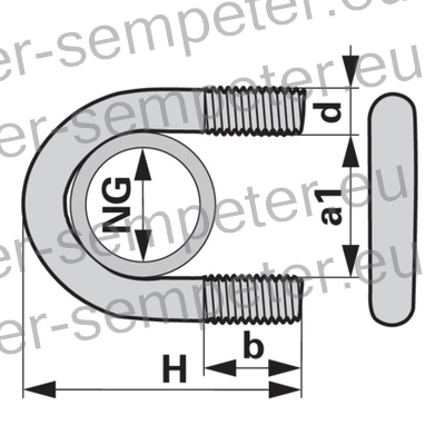 OBJEMKA CEVI za cev 83mm